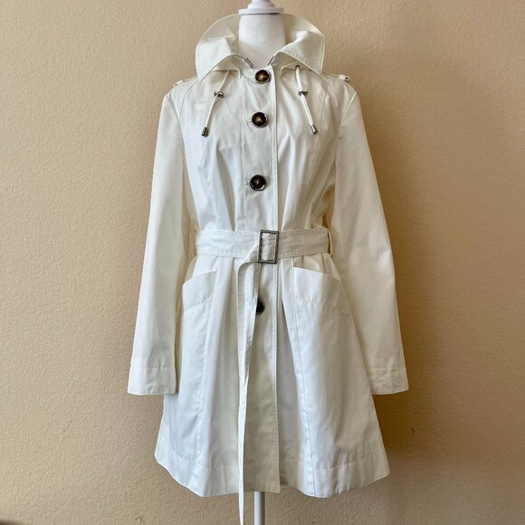 MICHAEL KORS Trench in white (Medium) - Picture 1 of 10